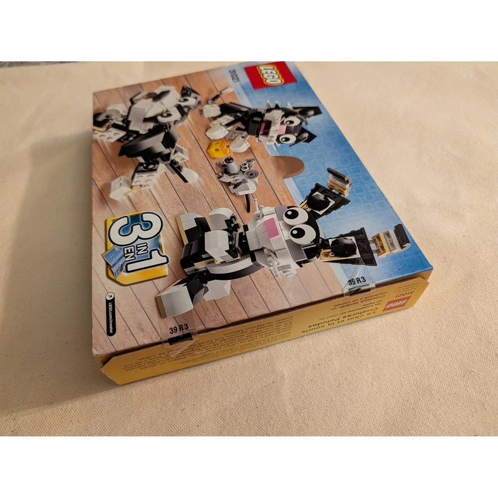 LEGO Creator 31021 Furry Creatures 3-in-1 Cat Mouse Puppy Rabbit Retired NEW